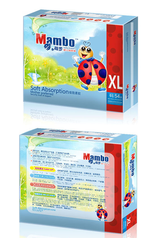 Mambo每步嬰兒紙尿褲XL碼54片大包裝