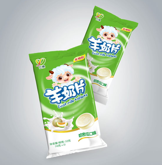 億景羊奶片哈密瓜口味袋裝