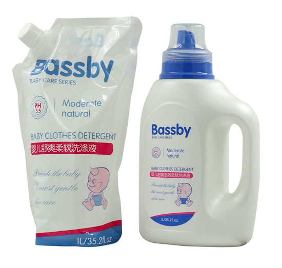 貝斯比嬰兒洗滌液套裝1+1(BSH133)2L
