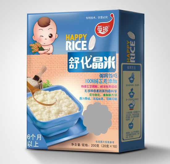 每珍舒化晶米粥同飯吃