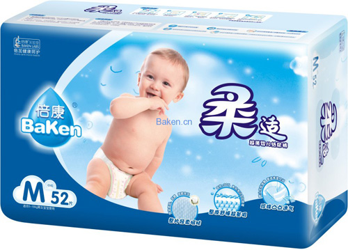 倍康柔適系列紙尿褲M碼