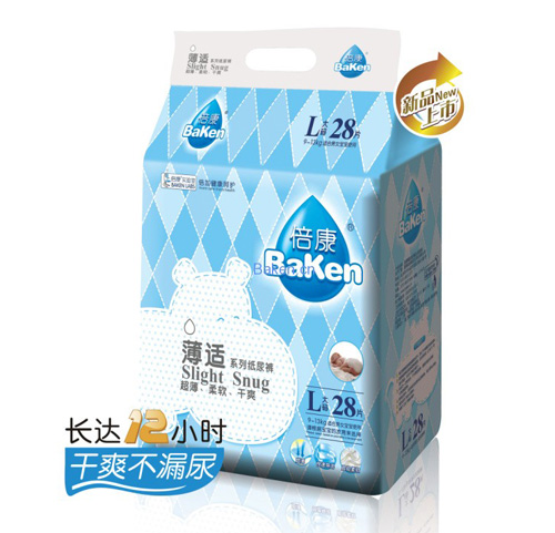 倍康薄適系列嬰兒紙尿褲L碼