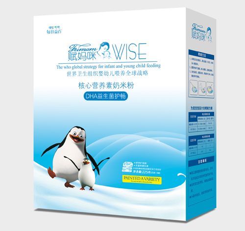 賦媽咪DHA益生菌護腸核心營養(yǎng)素奶米粉全段