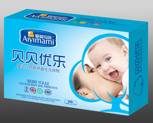 愛(ài)嬰瑪咪嬰幼兒鈣鐵鋅益生元沖劑