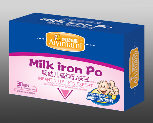 愛嬰瑪咪嬰幼兒高純?nèi)殍F寶30粒裝