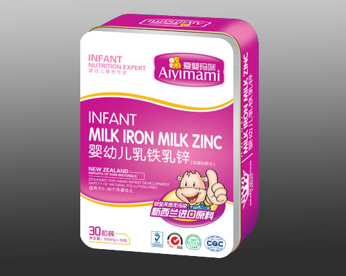 愛嬰瑪咪嬰幼兒乳鐵乳鋅鐵盒裝