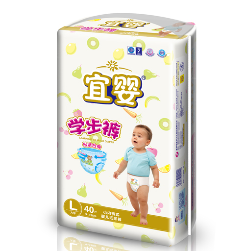 宜嬰學步褲L碼40片