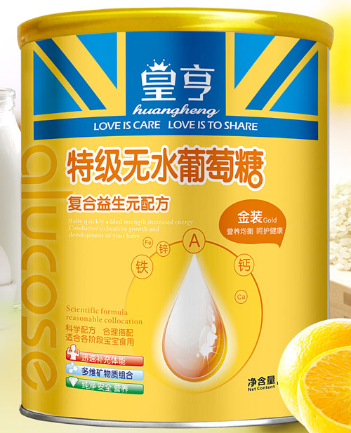 皇亨特級無水葡萄糖復(fù)合益生元配方