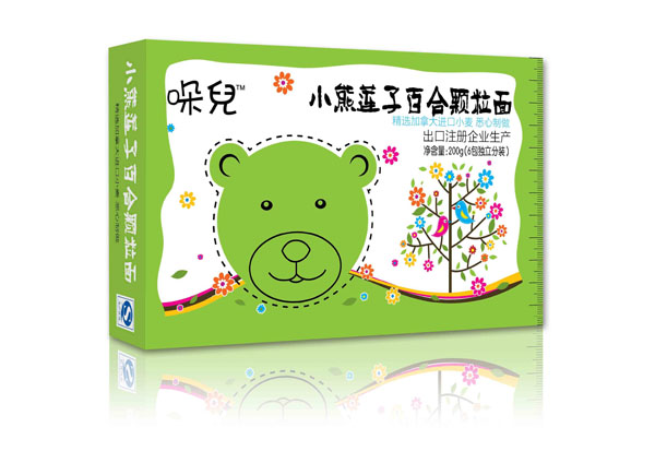 哚兒嬰幼兒小熊蓮子百合顆粒面