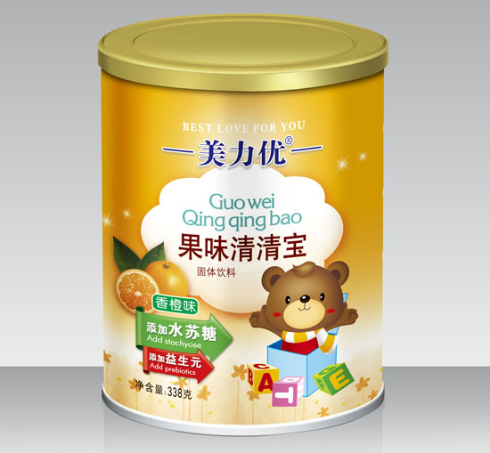 美力優(yōu)果味清清寶香橙味