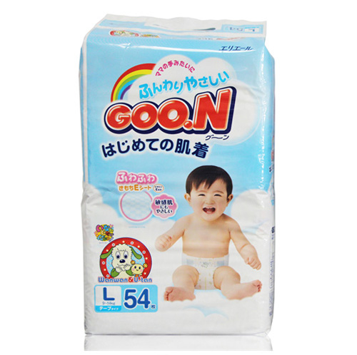 大王嬰兒紙尿褲L碼54片