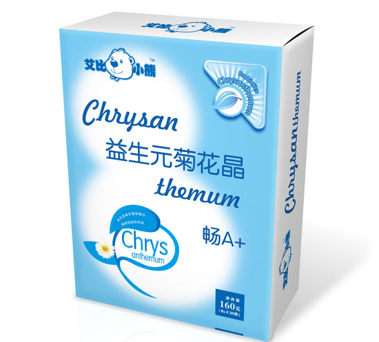 艾比小熊益生元菊花晶盒裝