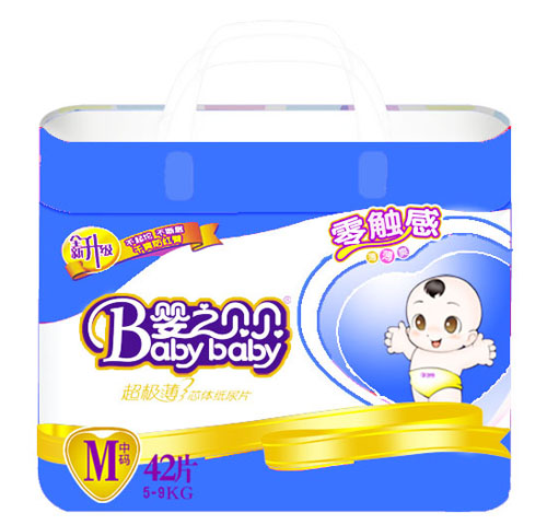 嬰之貝貝夏季超薄紙尿褲M36片