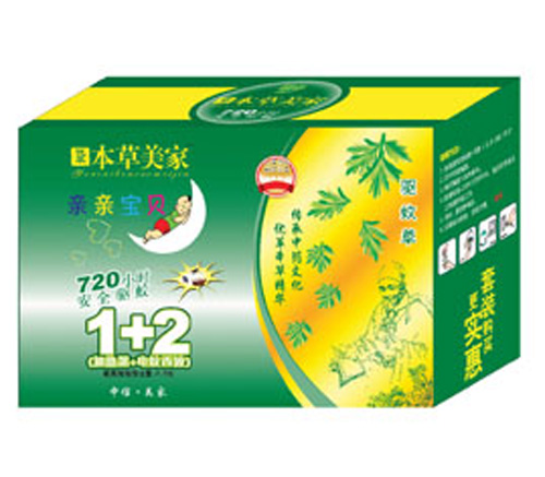 草本美家親親寶貝 1+2 720小時(shí)驅(qū)蚊