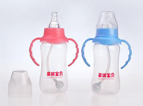 童妮寶貝自動吸管PP奶瓶