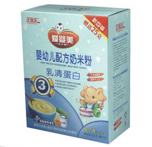 正保樂乳清蛋白奶米粉盒裝3段