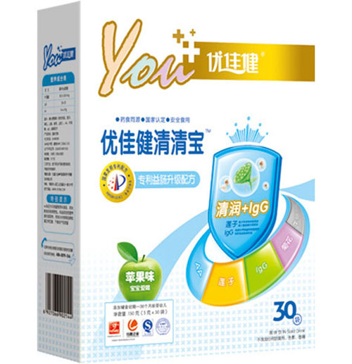 優(yōu)佳健清潤+lgG清清寶