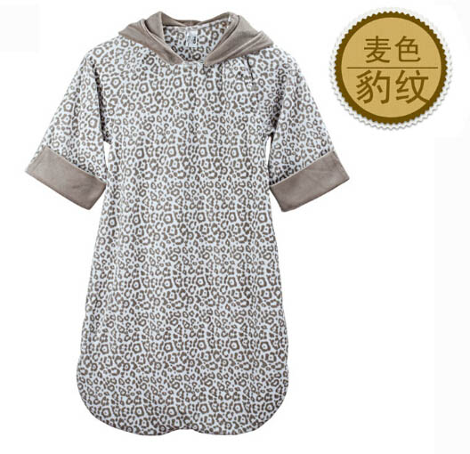 貝茜蒂麥色豹紋嬰兒睡袋