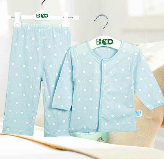 貝茜蒂淺藍色波點內(nèi)衣套裝