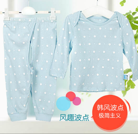 貝茜蒂韓風波點純棉內(nèi)衣套裝