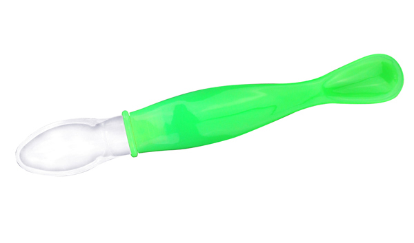 幼愛感溫變色硅膠小勺