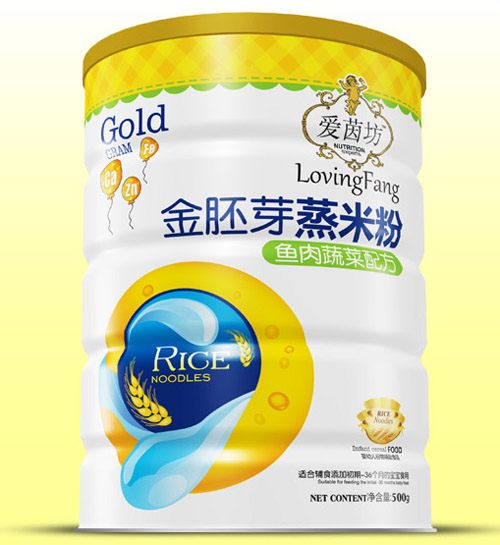 愛(ài)茵坊魚(yú)肉蔬菜金胚芽蒸米粉鐵聽(tīng)