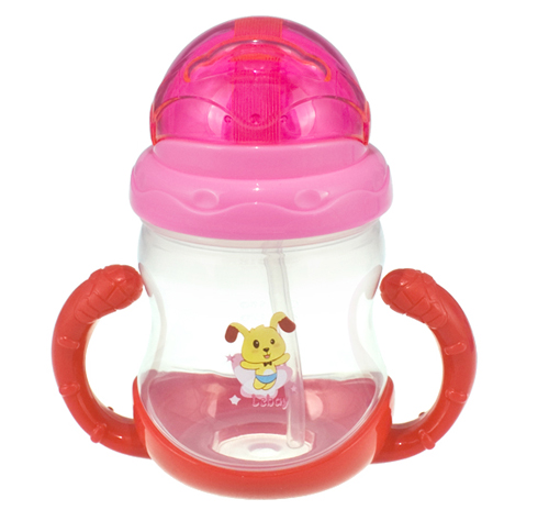 樂(lè)蓓嬰幼兒學(xué)飲杯6933粉紅色