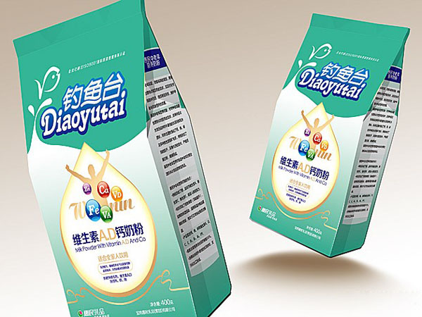 釣魚臺維生素AD鈣奶粉