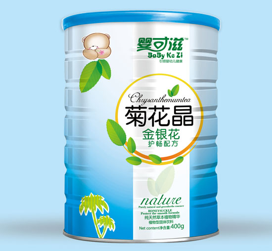 嬰可滋金銀花護(hù)暢菊花晶聽(tīng)裝