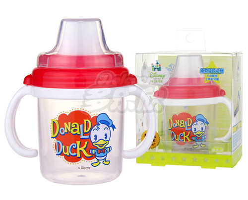 迪士尼寶寶鴨嘴訓練杯