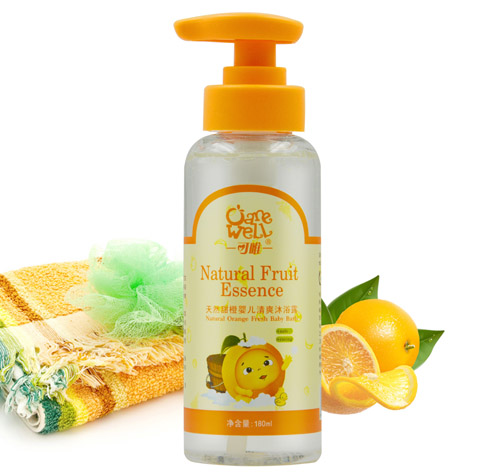 可唯甜橙嬰兒清爽沐浴露