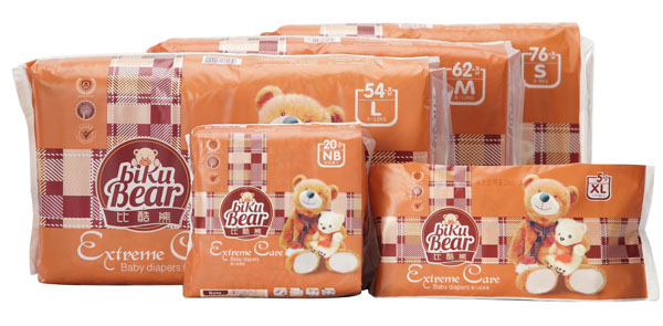 比酷熊嬰兒紙尿褲