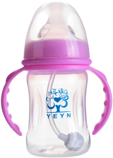 優(yōu)兒優(yōu)女210ml寬口有柄自動PP奶瓶