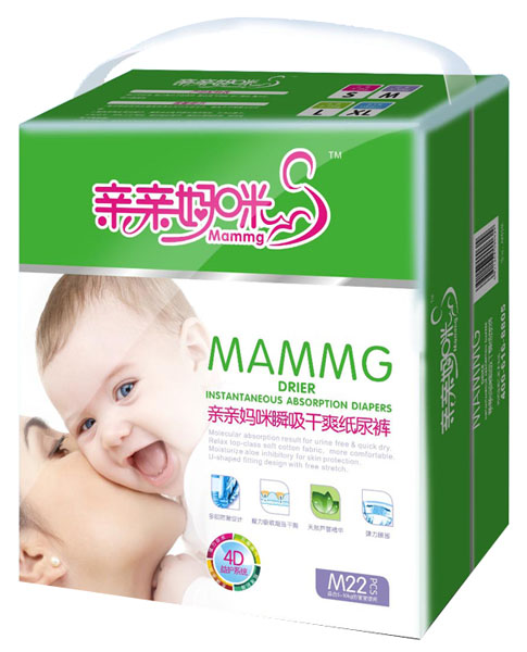 親親媽咪瞬吸干爽紙尿褲M22片