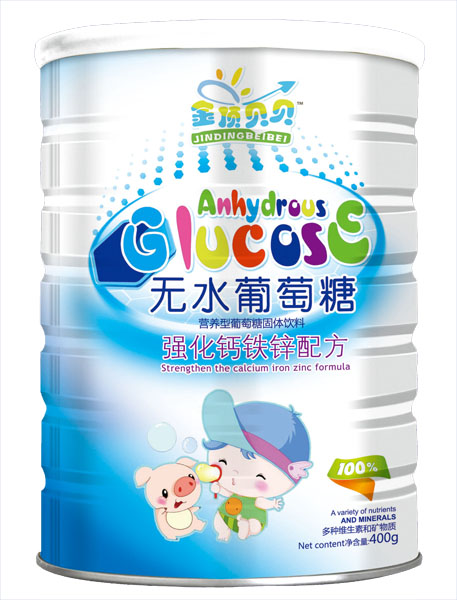金頂貝貝強化鈣鐵鋅配方無水葡萄糖聽裝