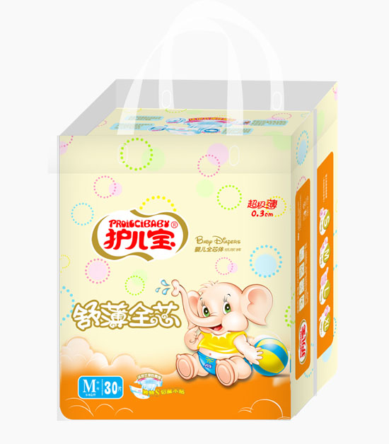 護(hù)兒寶舒薄全芯嬰兒紙尿褲M(mǎn)碼