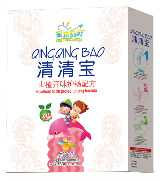 金頂貝貝山楂開味護(hù)暢配方清清寶盒裝