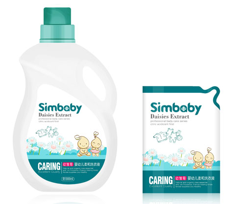 西麥寶寶嬰幼兒柔和洗衣液1000ml