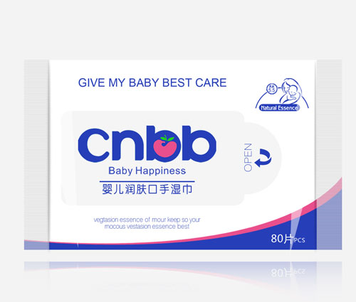 恰里寶貝嬰兒潤膚口手濕巾