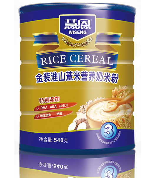 慧恩540克金裝淮山薏米營養(yǎng)奶米粉