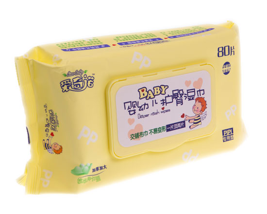 愛(ài)奇諾嬰幼兒護(hù)臀80片枕式加蓋