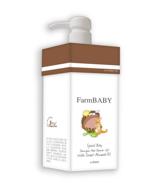 康培生嬰兒甜杏仁油洗發(fā)沐浴露