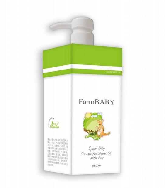 康培生嬰兒蘆薈洗發(fā)沐浴露