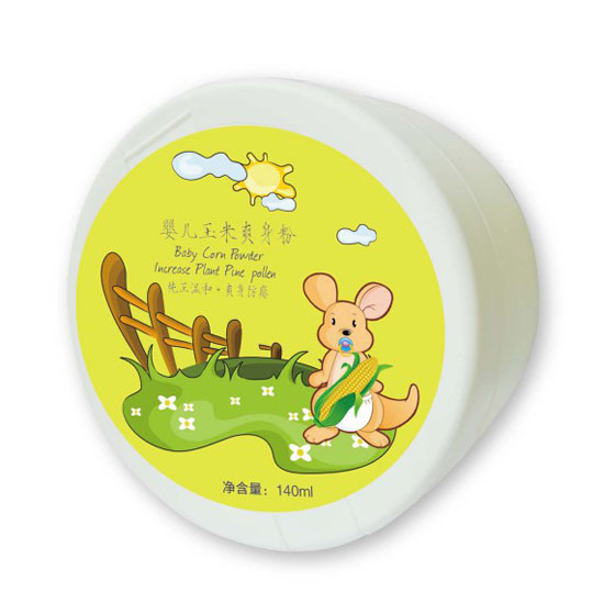 康培生嬰兒玉米爽身粉