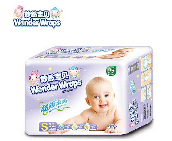 妙然寶貝超級(jí)柔爽紙尿褲S