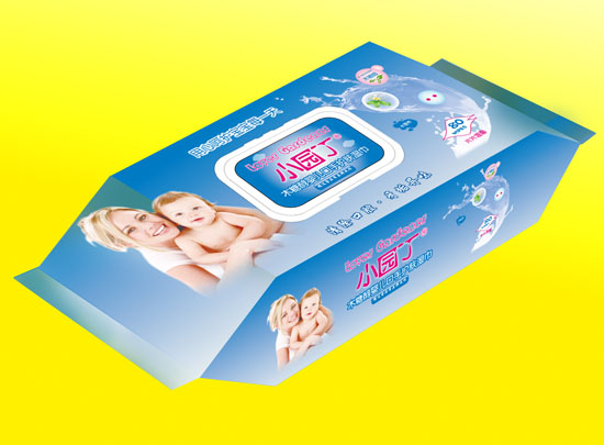 小園丁木糖醇嬰兒口手護膚濕巾80片蓋裝