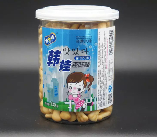 威樂(lè)佳鮮奶味趣味棒