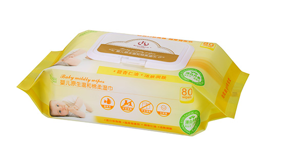 卡拉貝熊80片嬰兒原生溫和棉柔濕巾