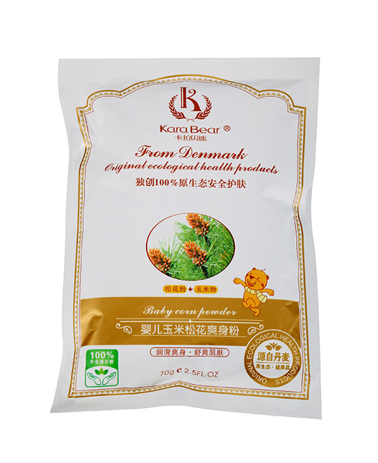 卡拉貝熊70g嬰兒玉米松花爽身粉