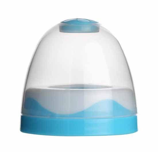 萌多多寬口雙色牙蓋藍(lán)色